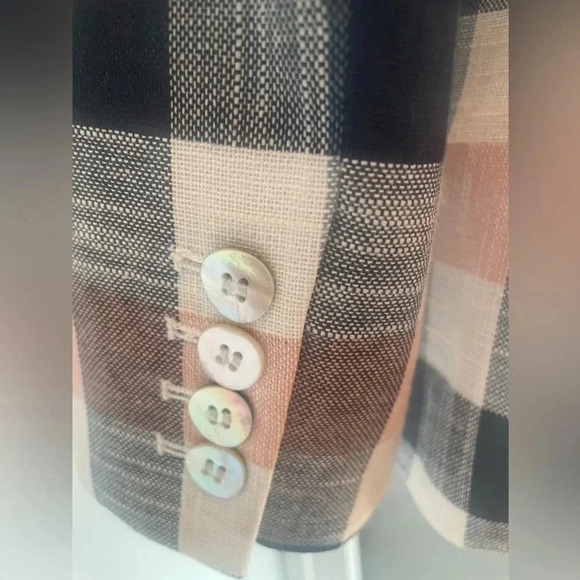 NWOT Veronica Beard schoolboy Gingham blazer- size 4 - Picture 11 of 14